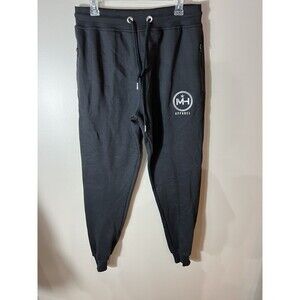 Make It Happen Apparel Weightlifting Sweatpant Joggers Logo Black XL NEW